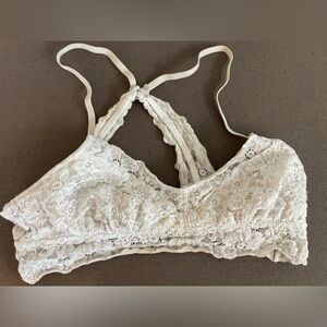 Aerie Lace Bralette in Cream